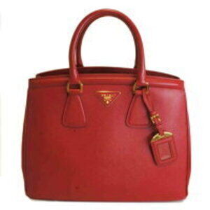 PRADA Sapphire Leather Red Hand